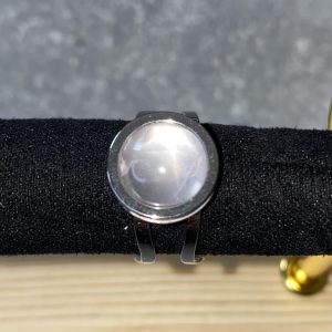bague quartz rose réglable