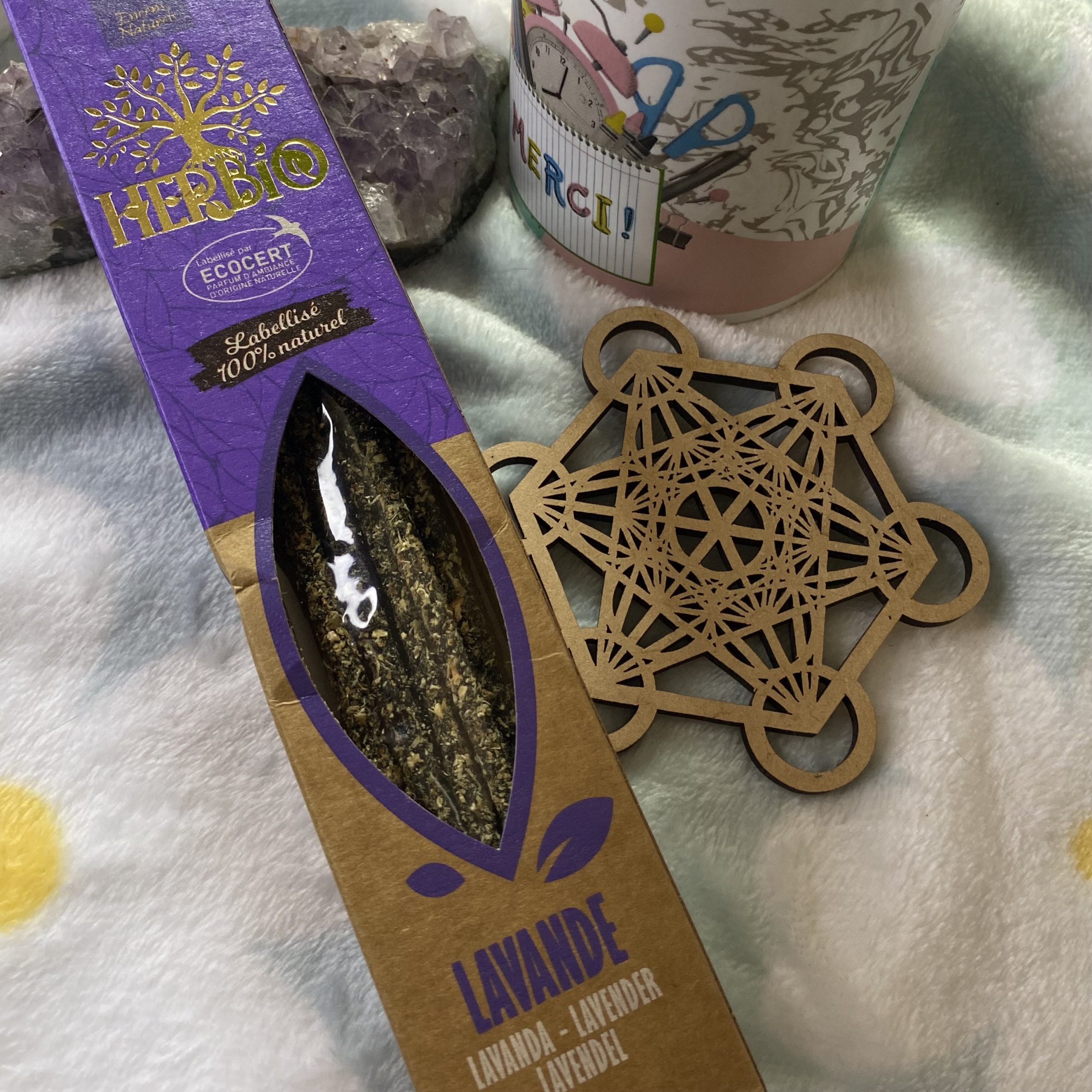 encens smudge ecocert herbio lavande 20g