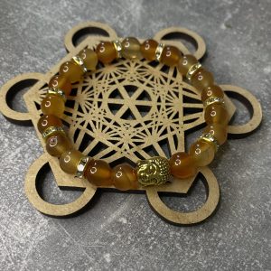 bracelet vitalité confiance en cornaline