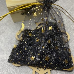Sachet chips de pierre obsidienne noire 60g
