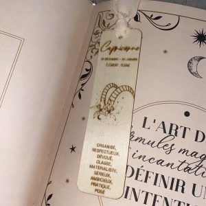 Marque-page Capricorne