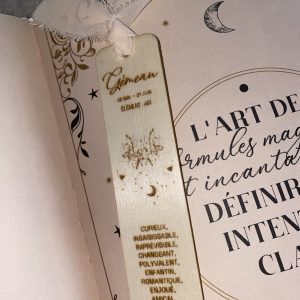 Marque-page Gémeaux