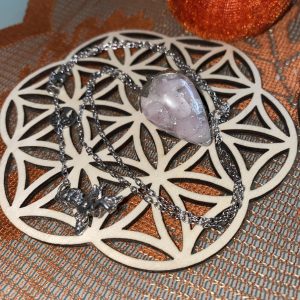 Repose pierre fleur de vie 10cm